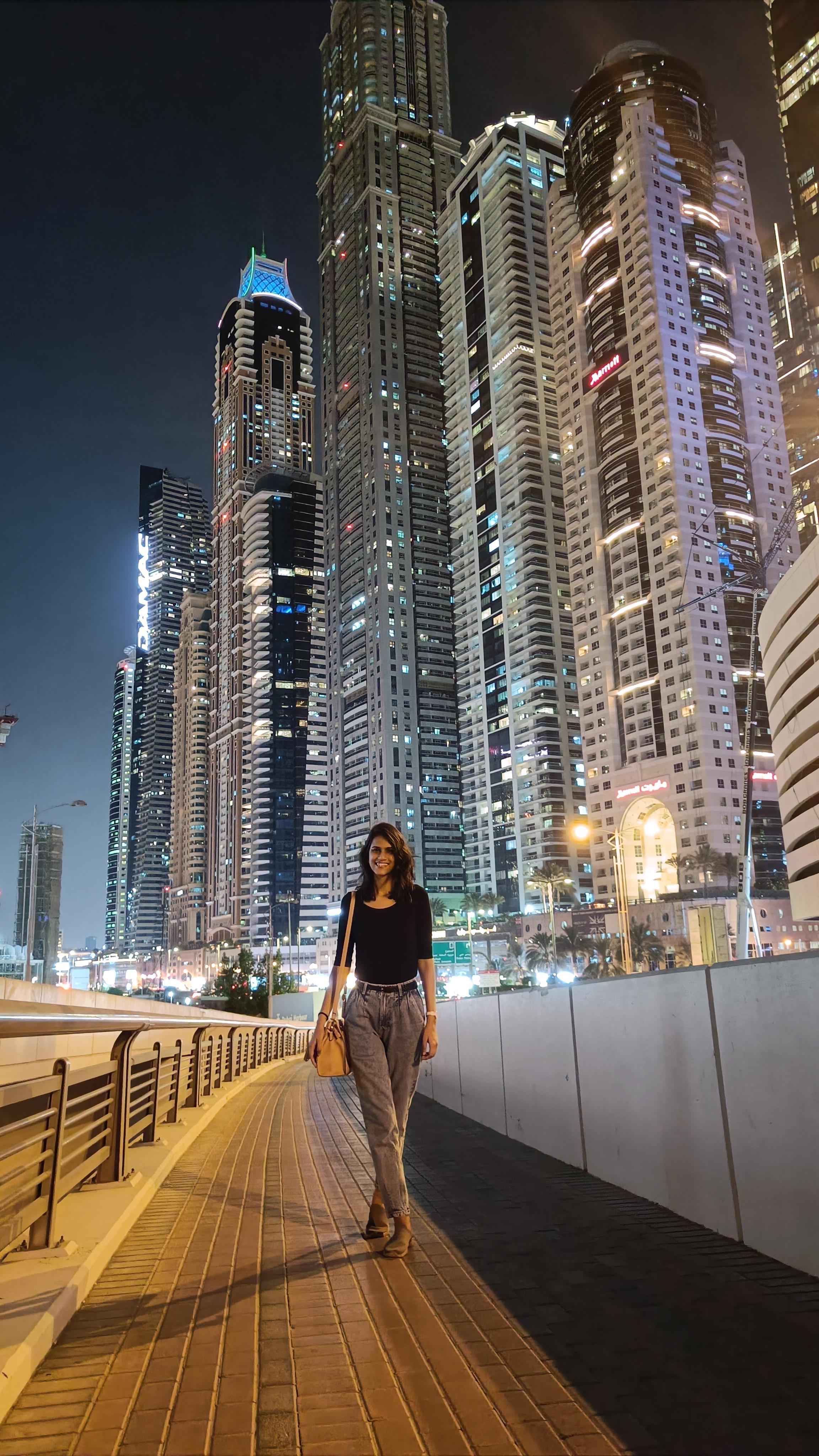 JBR Walk waterfront at sunset - scenic Dubai coastal walkway with beach activities